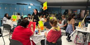 Paint Night at Salem Prep High School